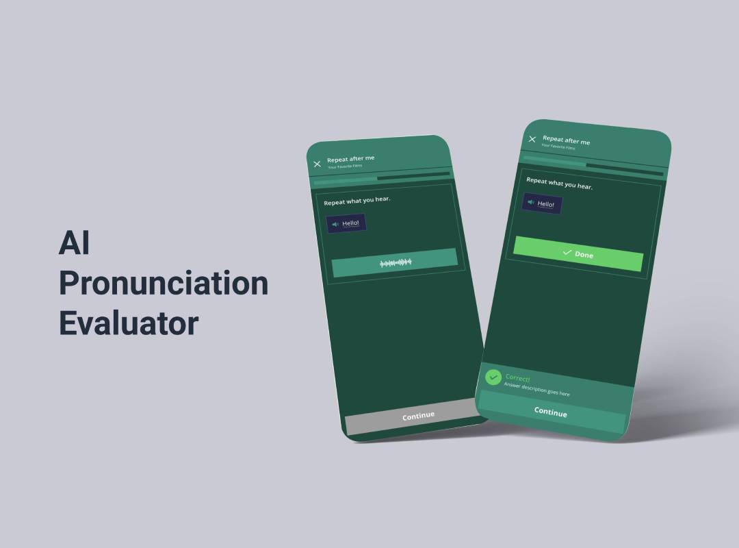 AI Pronunciation Evaluator